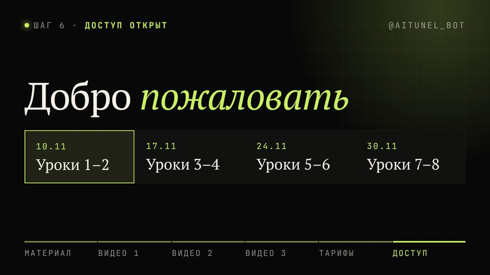 После оплаты